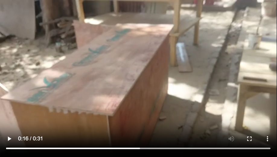 Furniture work sample 3